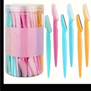20 pcs Stainless steel Facial Razors - fragrance free, multi-function